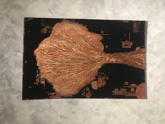 Tableau 115x75 Couleur Automne